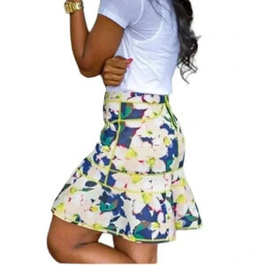 J. Crew Surf Skirt In Cove Floral